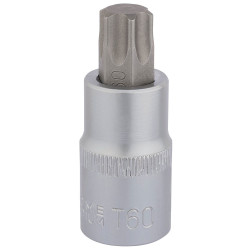 Draper Expert 16323 T60 x 55mm 1/2&quot; Sq. Dr. TX-STAR&#xAE; Socket Bit