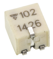 Potencjometr dostrojczy 1kΩ SMD 0.25W 11 -zwoje Regulacja boczna