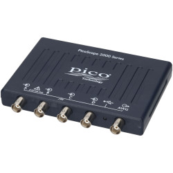 Pico PQ017 2407B Analogue PC Based Scope, 4 Analogue Channels, 70MHz