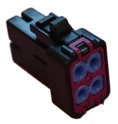 Obudowa złącza 4-pinowe 2-rzędowe raster: 4mm JST Żeński Montaż na kablu JWPS Złącze serii JWPS