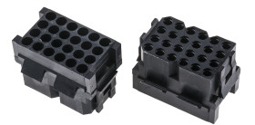 Obudowa złącza 24-pinowe 4-rzędowe raster: 5.08mm ITT Cannon Żeński Trident Złącze Cannon Trident