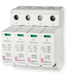 Ogranicznik przepięć typ T1+T2 (B+C) ETITEC SM T12 300/12,5 3+1 kombinowany (warystor+iskiernik) TT 002440550