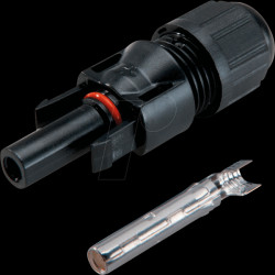 390921 Photovoltaic plug-in connector, Standard4, socket, 22 A