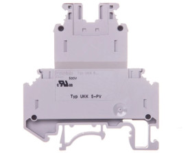 Złączka przelotowa 2-poziomowa 4mm2 szara UKK 5-PV 2791388 /50szt./