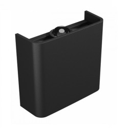 LUNARIX 1 IP54 czarny kinkiet 2W CCT SPECTR 140287