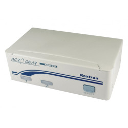 Przełącznik KVM KVM-607, 2-portowy USB 4, Rextron SVGA