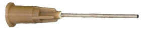 Dispensing tip, (L) 25.4 mm, brown, Gauge 19, Inside Ø 0.81 mm, KDS191P