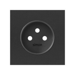 Panel 1-krotny Simon 100 czarny mat