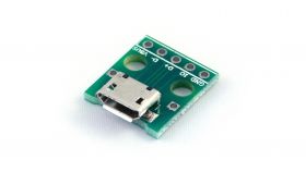 Micro USB B breakout