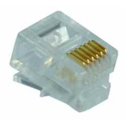 Wtyk RJ12 6P6C telefoniczny mikro TEL0003