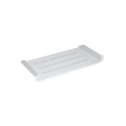Półka stała 19" do szafy Rack 1U głębokość 250mm V RAL7035