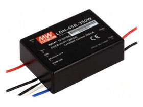 Przetwornica DC/DC 45W 18-32VDC 21-126VDC przewody LDH-45B-350W