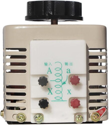 Autotransformator regulowany jednofazowy 0,2kVA 0–250V 0,8A TDGC2