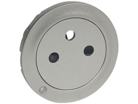 CELIANE Plakietka do gniazda ze wskaźnikiem led tytanowa 068415 LEGRAND