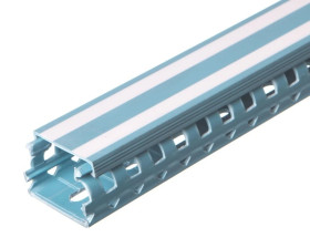 Korytko grzebieniowe LINA25 40x25 niebieskie 036205 /28x2m/