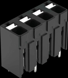 2086-3124 THR PCB terminal block, push-button, 1.5 mm², 4-pin