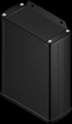 Aluminum Profile enclosure, (L x W x H) 145 x 105.9 x 45.8 mm, black (RAL 9004), IP65, TEKAM 32-E.9