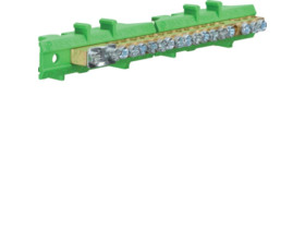 Listwa przyłączeniowa z cokołem ochronna 1x25 + 8x16 + 8x10 mm2 KM17E HAGER