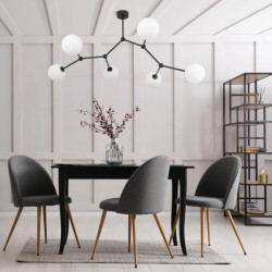 Lampa sufitowa FAIRY BLACK 6 PŁ 4856 TK Lighting