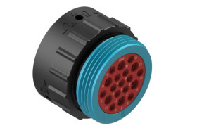 Złącze wielostykowe przemysłowe 19-pinowe, panelowe Wtyczka Amphenol Industrial