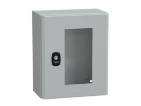 Obudowa hermetyczna natynkowa 300x250x150 mm drzwi transparentne IP66 S3D PanelSeT NSYS3D32515T SCHNEIDER ELECTRIC