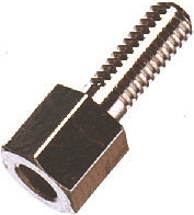 Kołek dystansowy gwint M3 długość 10mm Mosiądz Męski/żeński Sześciokątny Fischer Elektronik