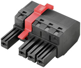 Weidmüller 2629920000 Obudowa złącza pin żeńskiego na kabel BVF 7.62HP/06/180MF2 SN BK BX, piny: 6, 39 A, 25 szt.