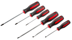Wkrętaki Śrubokręt Z Magnesem Zestaw Śrubokrętów 6 Szt. - Schmith