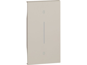 LIVING NOW Klawisz do przycisku rolet k4037/k4027 w pionie - 2 moduły - piaskowy beż KM05M2V LEGRAND