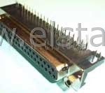 GN do druku kątowe 37 pin r-9,4mm DRB