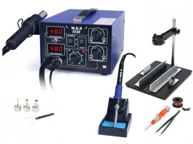 Stacja lutownicza WEP 872D +Platforma PCB 628-IV
