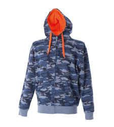 Sweter, 989348, Unisex, XS, XS, Niebieski, Bawełna 35%, Poliester 65