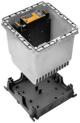 Weidmüller 8000044515 FP PRO TOP1 24/10 2M Skrzynka rozdzielcza elastyczny: - stała: - 1 szt. szary