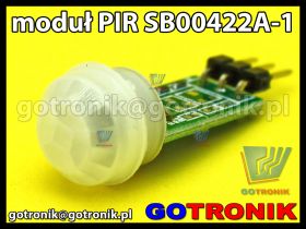 Moduł PIR czujnik detektor ruchu SB00422A-1