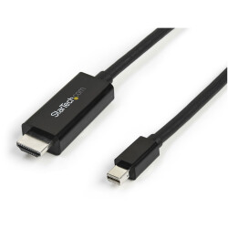 StarTech.com MDP2HDMM3MB 10ft (3m) Mini DisplayPort to HDMI Cable - 4K 30Hz Vid