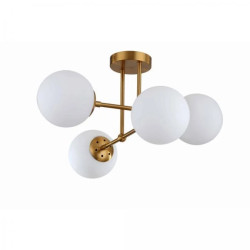 Lampa wisząca Roma 4 złota 4xE14 Light Prestige