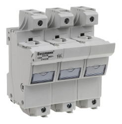 Uchwyt bezpiecznikowy montowany na szynie Mocowanie szynowe rozmiar: 22 x 58mm 100A 690V ac Eaton