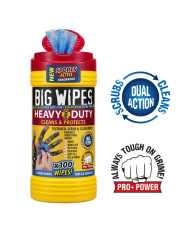Chusteczki rozmiar 200 x 300mm Big Wipes Czyszczenie przemysłowe 100-szt. HEAVY DUTY PRO+ Chusteczki nawilżane Kadź