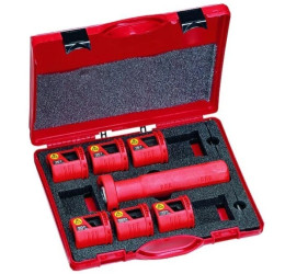 Narzędzie do zdejmowania izolacji z żył kabla SN typu PAS pod końcówkę kablową FSI 150 17170 ZESTAW 16-70mm2 uchwyt+6szt+3noże+w