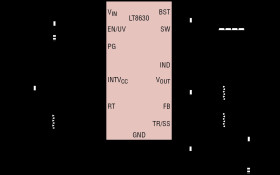 100V, 0.6A Synchronous Micropower Step-Down High Efficiency Switching Regulator