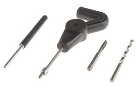 Zestaw do naprawiania gwintów zakres: M4 x 0,7 Recoil M4 Wkładki (x15); Narzędzie do testowania metodą magnetycznego,