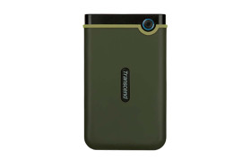 Dysk twardy przenośny StoreJet 25M3, 2 TB, USB 3.1 Gen 1, zewnętrzny, Transcend 5 → +55°C