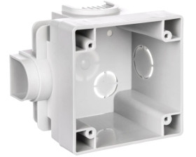 Puszka podtynkowa do gniazd design jasnoszara 88300