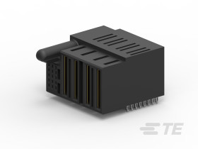Wtyk PCB 14-pinowe raster: 2mm 5-rzędowe TE Connectivity Montaż na płytce