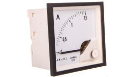 Miernik Elektromagnetyczny Ea17n 72X72mm N :Ip52 E202: Zakr.Pom. 1,5A C3 K=90...
