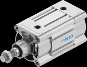 3656857 Standard cylinder, DSBC, dia. 80 mm, M20x1.5, G3/8, D3, PPSA