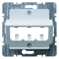 Płytka centralna do 3 MINI-COM Module śnieżnobiały S.1/B.1/B.3/B.7 Glas 14271909