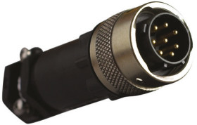 Złącze wielostykowe przemysłowe 3-pinowe Montaż na kablu Gniazdo Souriau Sunbank by Eaton