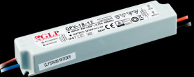GPV-18-24 LED power supply, 18 W, 24 V DC, 0.75 A, TÜV-approved, IP67