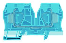 Kostka zaciskowa na szynie DIN Weidmuller poziomy: Pojedynczy 14 → 4AWGZacisk Z raster: 14.7mm 76A 500 V